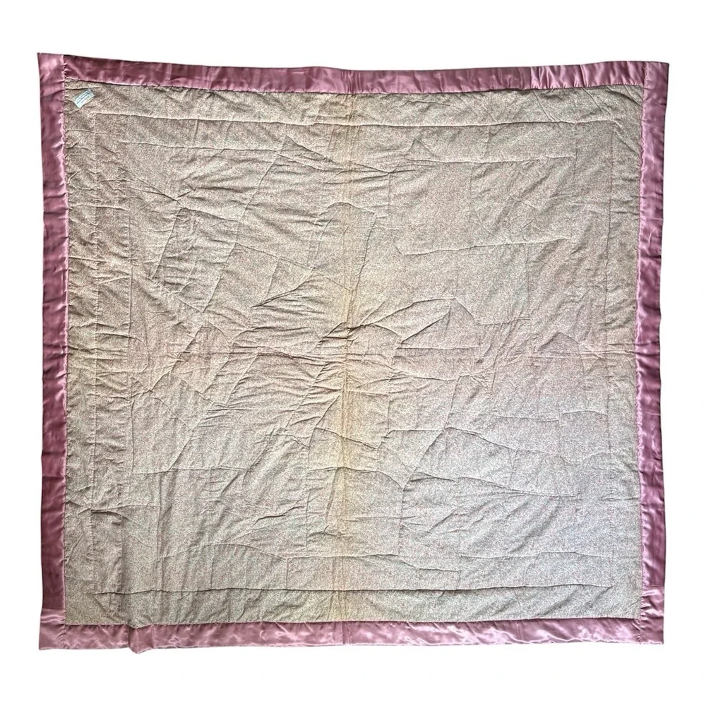 VTG Handmade Velvet Crazy Quilt 65x60 Alice Bjelland Patchwork Renaissance Jewel